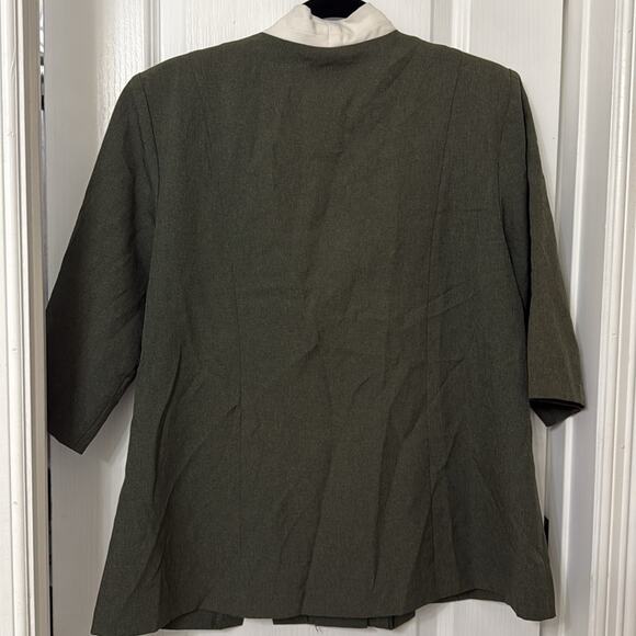 Pride and joy green dress blazer size 16 - Picture 6 of 6